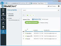 MDaemon - WorldClient - Share and Manage Documents