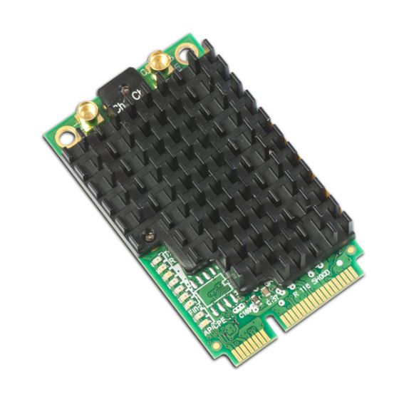 Picture of MikroTik R11e-5HacD 5GHz HP miniPCI-e 802.11ac 2x2 Card