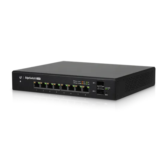 Picture of Ubiquiti ES-8-150W UISP EdgeMAX EdgeSwitch Managed PoE+ 8-port Gigabit