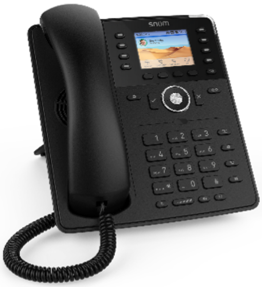 Picture of Snom D735 VoIP SIP telephone, 2 x Gigabit Ethernet, 32 x line keys