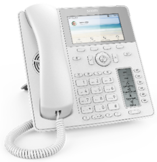 Picture of Snom D785WH White VoIP SIP telephone, 2 x Gigabit Ethernet, 24 x line keys