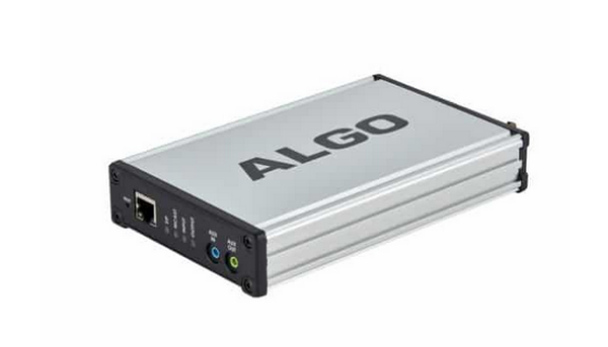 Picture of Algo 8301 VoIP SIP paging adapter, balanced line level and scheduler