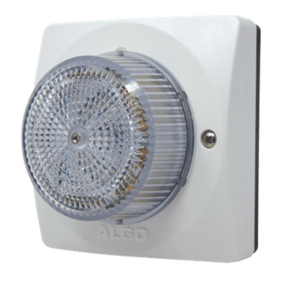 Picture of Algo 8128 SIP high intensity strobe light for alerting and notification
