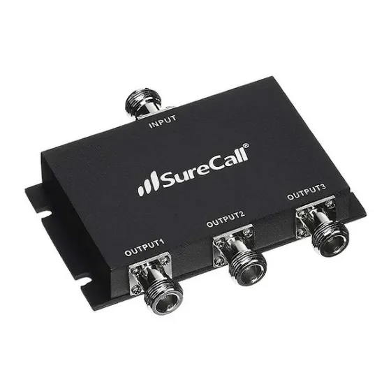 Picture of SureCall SC-WS-3-5G 5G Wide Band Bi-Directional 3 Way Splitter
