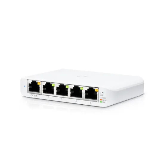Picture of Ubiquiti UniFi USW-FLEX-MINI Switch Flex Mini 5-Port Managed Gigabit Ethernet Switch