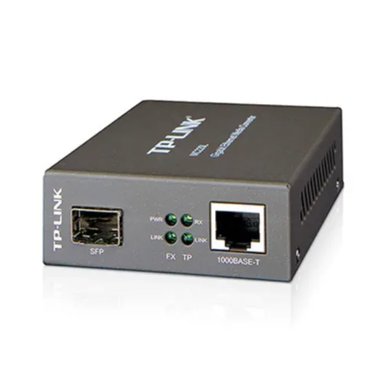 Picture of TP-Link MC220L Gigabit Ethernet Media Converter - 1000-Mbps RJ45 to 1000-Mbps SFP