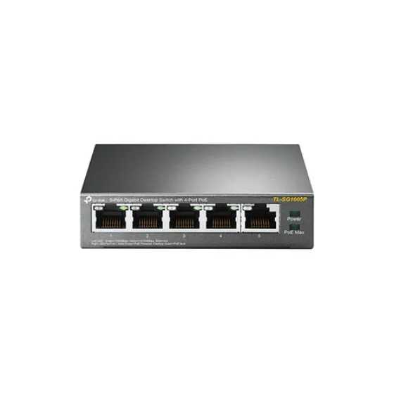 Picture of TP-Link TL-SG1005P 5-Port Gigabit Desktop Switch with 4-Port PoE