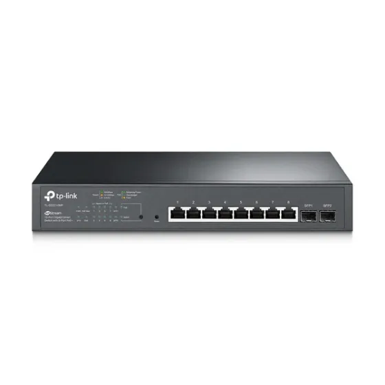 Picture of TP-Link TL-SG2210MP JetStream 10-port Gigabit Smart Switch